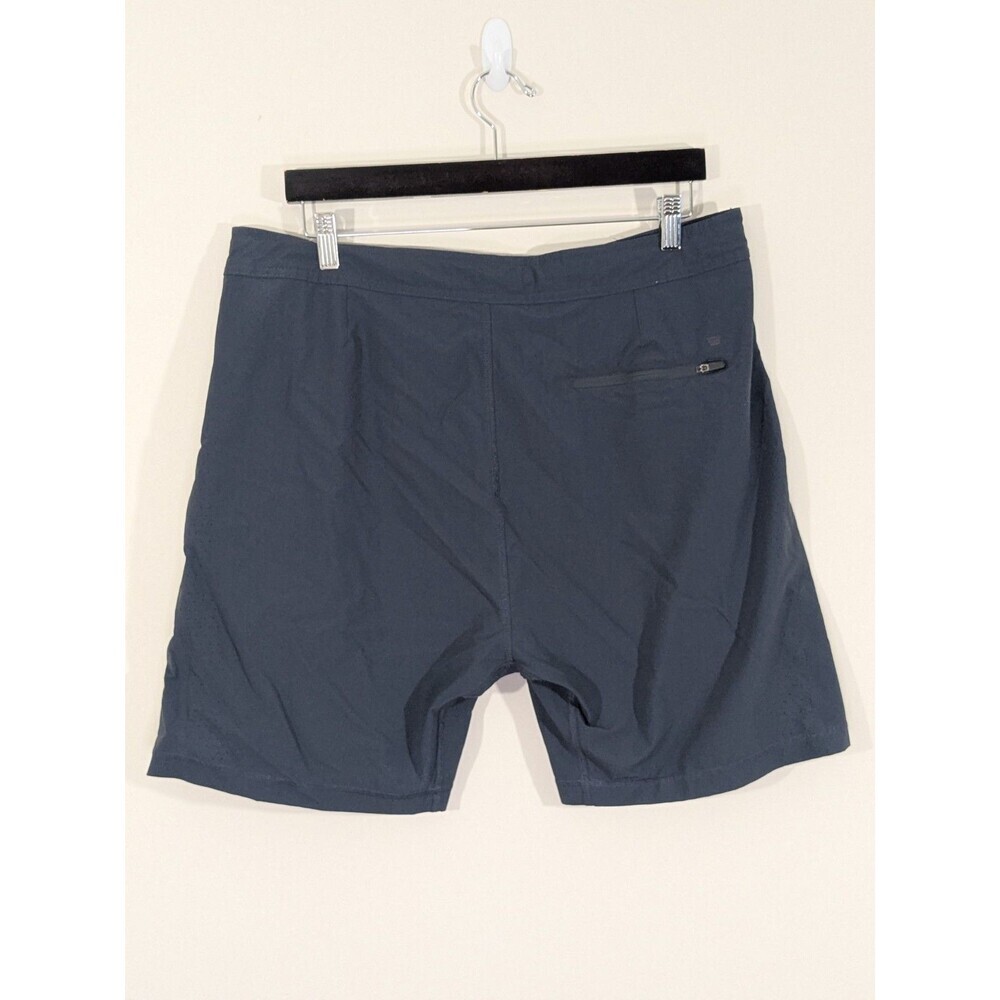 Mack Weldon Shorts Mens XL Slate Blue 8" Ins. Performance Athletic Nylon Stretch - Picture 5 of 9